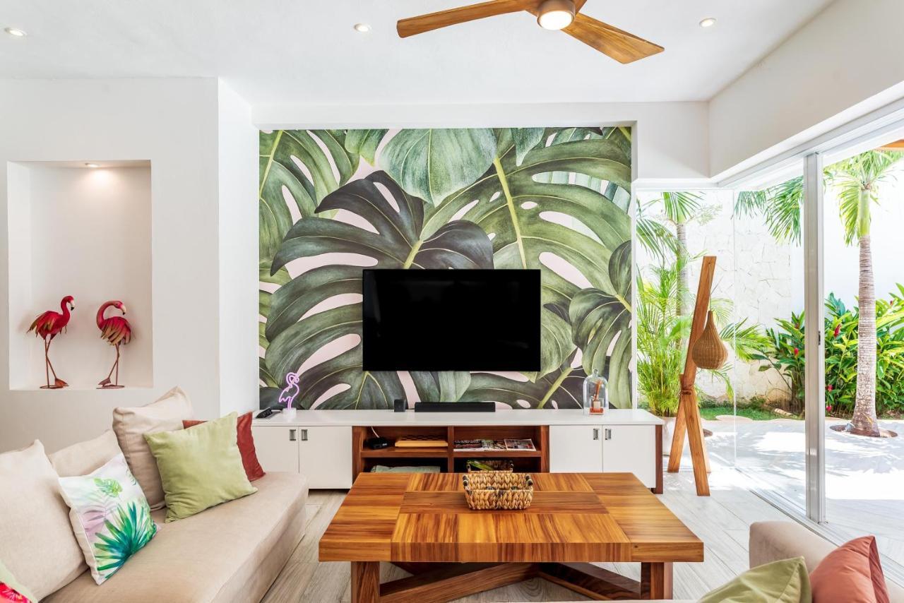 Villa Ek'Balam & Villa Flamingo, Luxury Villas, Private Pool, Private Garden, Jacuzzi, 24H Security Tulum Extérieur photo