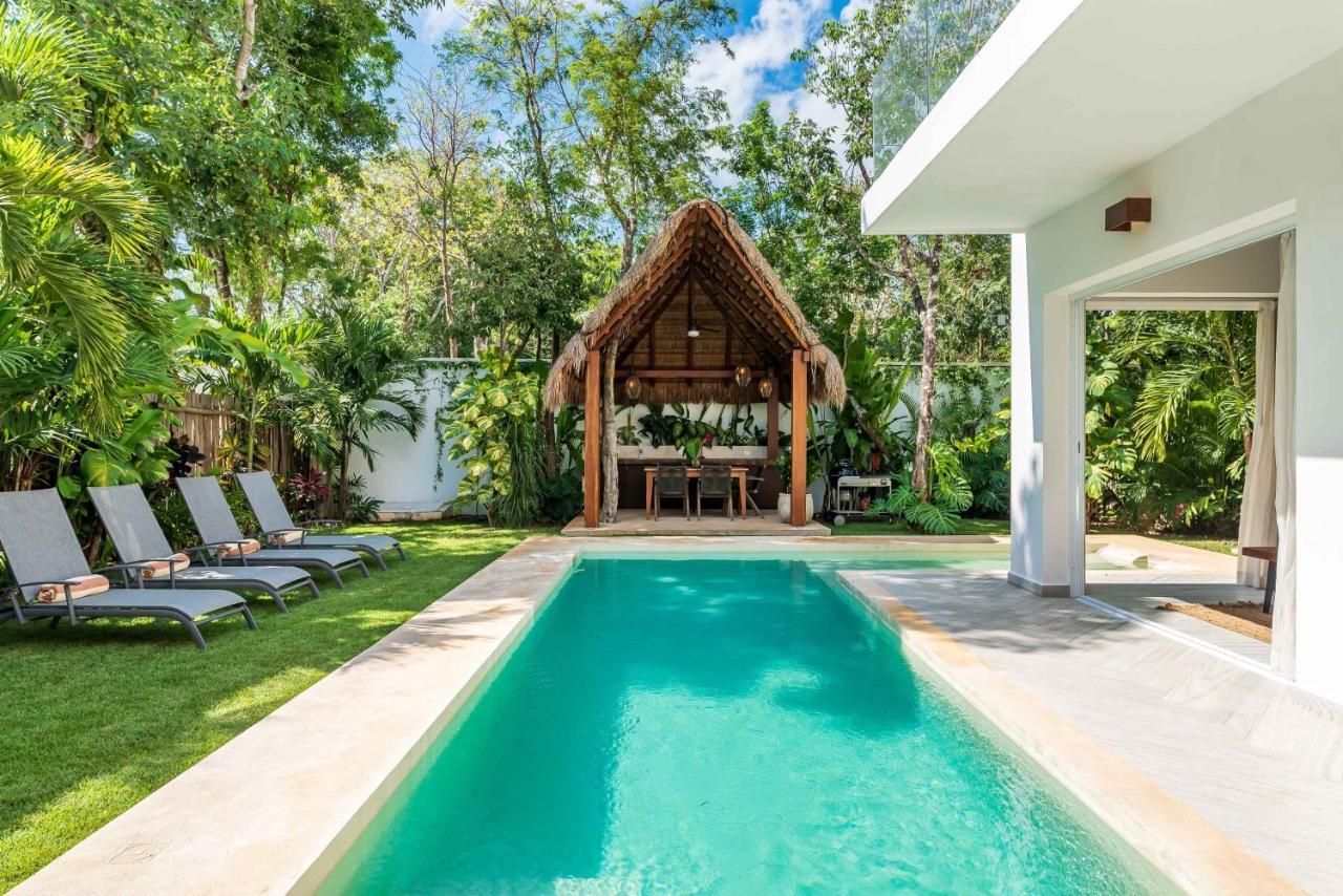 Villa Ek'Balam & Villa Flamingo, Luxury Villas, Private Pool, Private Garden, Jacuzzi, 24H Security Tulum Extérieur photo
