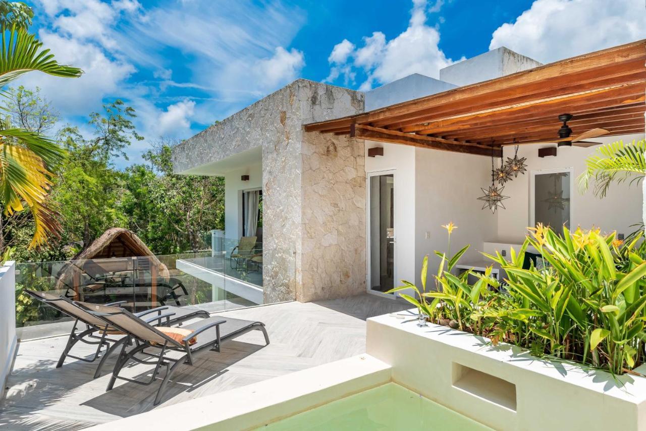 Villa Ek'Balam & Villa Flamingo, Luxury Villas, Private Pool, Private Garden, Jacuzzi, 24H Security Tulum Extérieur photo