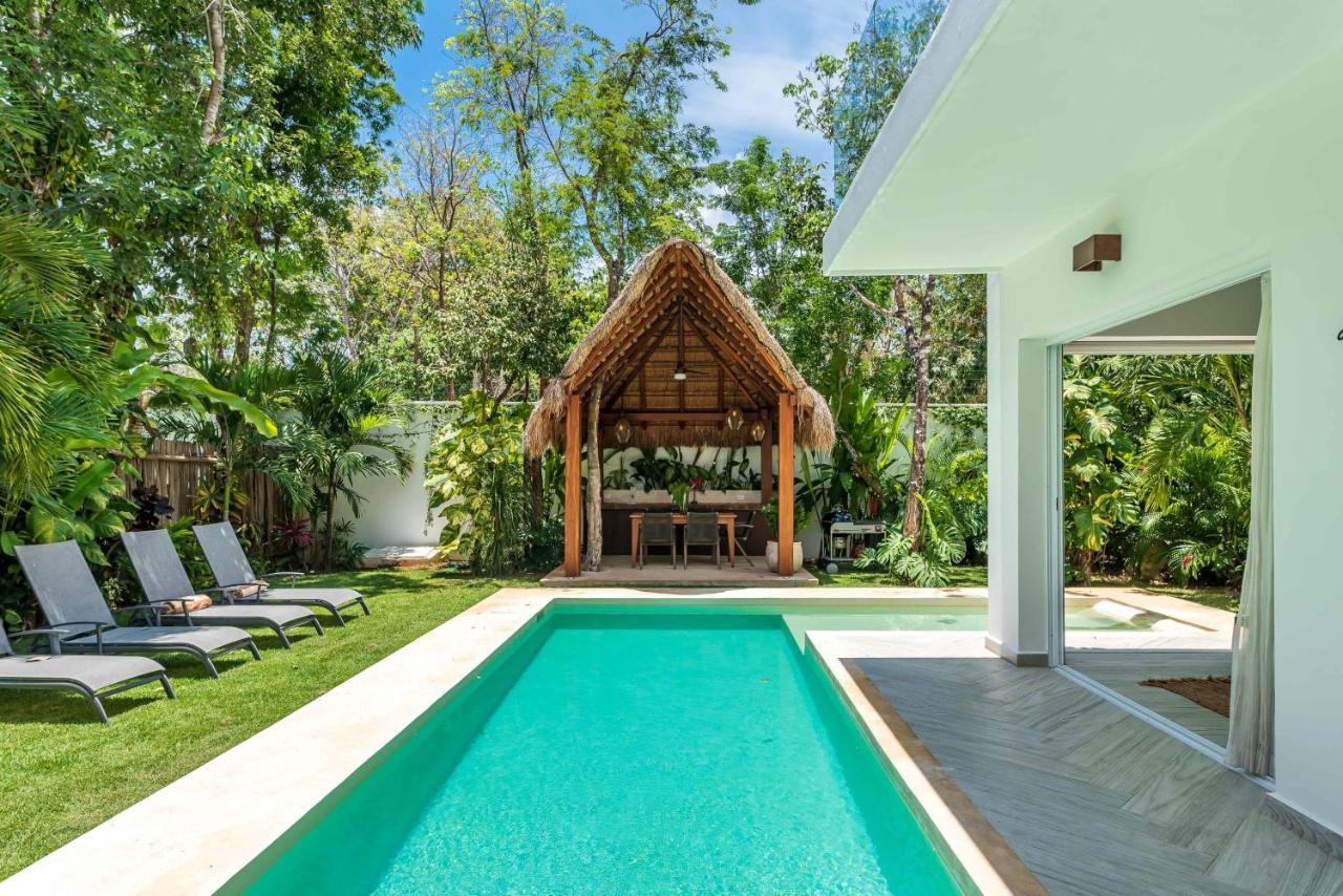 Villa Ek'Balam & Villa Flamingo, Luxury Villas, Private Pool, Private Garden, Jacuzzi, 24H Security Tulum Extérieur photo