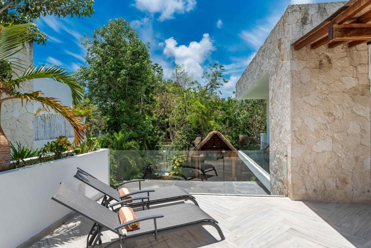 Villa Ek'Balam & Villa Flamingo, Luxury Villas, Private Pool, Private Garden, Jacuzzi, 24H Security Tulum Extérieur photo