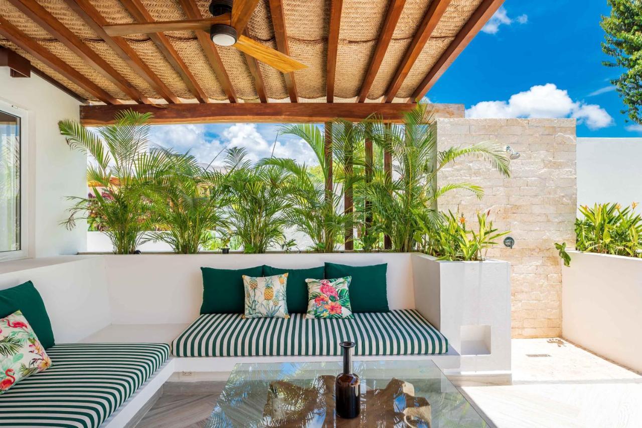 Villa Ek'Balam & Villa Flamingo, Luxury Villas, Private Pool, Private Garden, Jacuzzi, 24H Security Tulum Extérieur photo