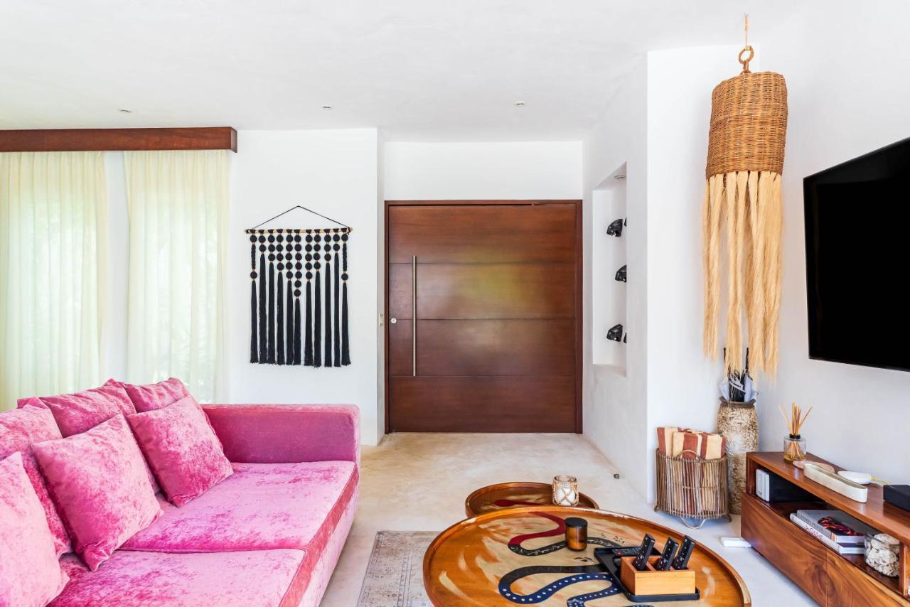 Villa Ek'Balam & Villa Flamingo, Luxury Villas, Private Pool, Private Garden, Jacuzzi, 24H Security Tulum Extérieur photo