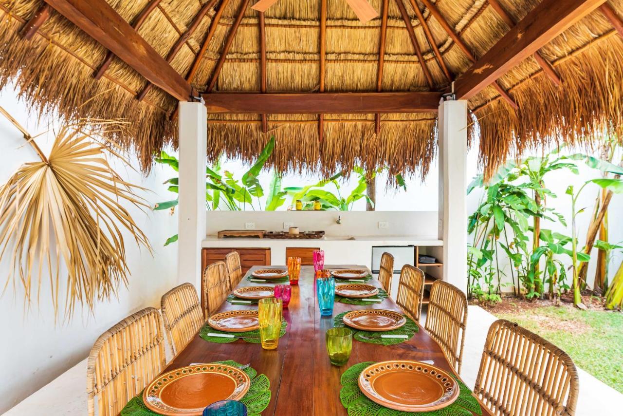 Villa Ek'Balam & Villa Flamingo, Luxury Villas, Private Pool, Private Garden, Jacuzzi, 24H Security Tulum Extérieur photo